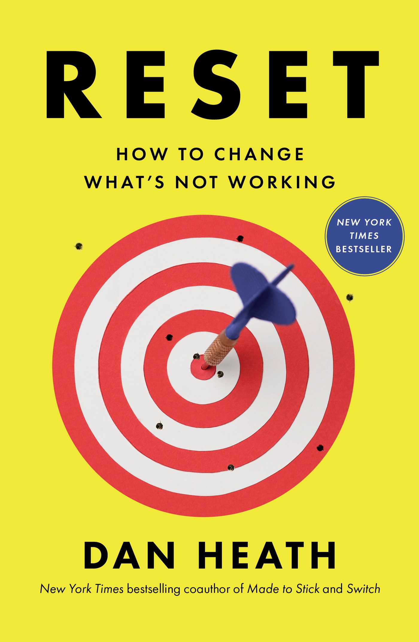 Reset book cover