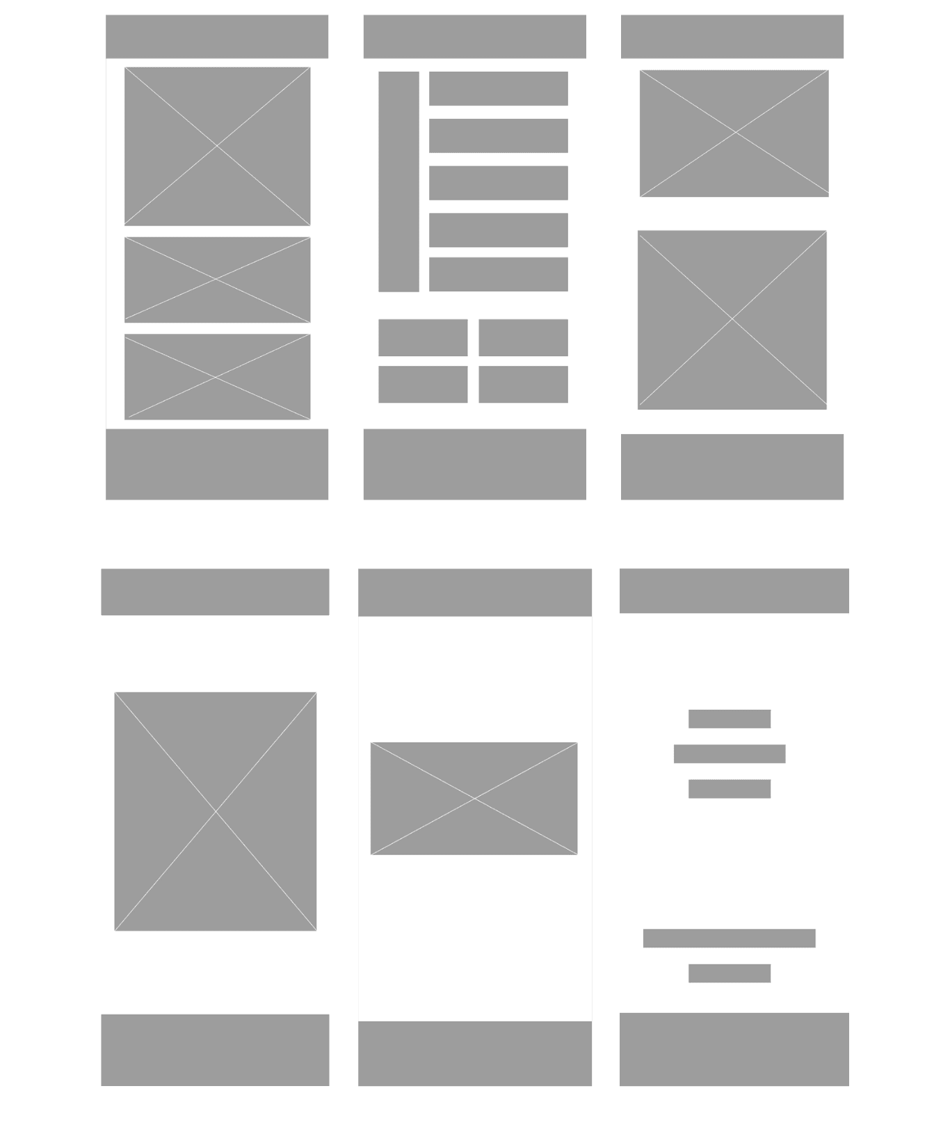 Wireframes & Prototyping / design artifact